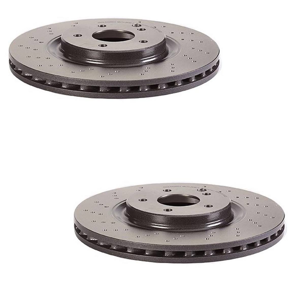 Brembo Brake Pads and Rotors Kit - Front and Rear (330mm/290mm) (Ceramic)